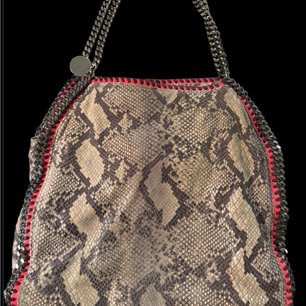 Stylish Snake Print Women's Bag